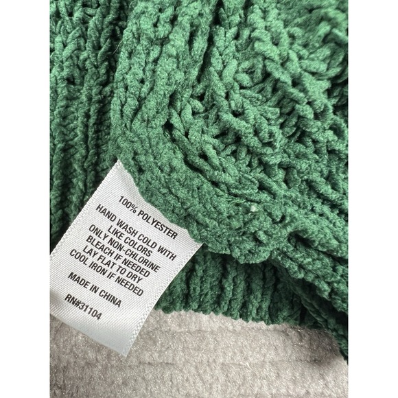 Wonderly Sweater Womens Large‎ Green Long Sleeve Knit Polyester Casual - Picture 11 of 11
